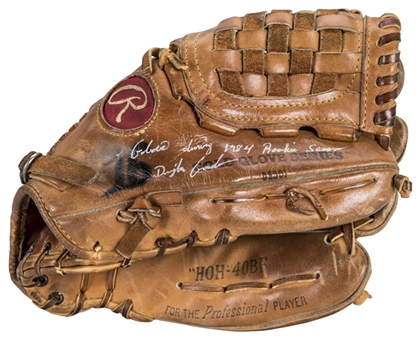 1984 Doc Gooden Game Used & Signed Rookie Rawlings HOH-40BF Model Glove (PSA/DNA & JSA)